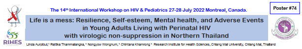 Life is a mess: Resilience, Self-esteem, Mental health, and Adverse Events in Young Adults Living with Perinatal HIV with virologic non-suppression in Northern Thailand